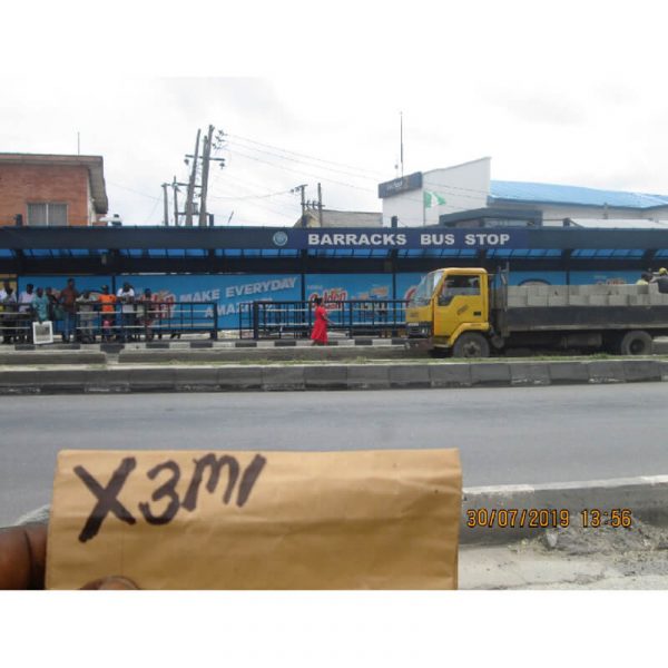 BARRACKS BUS STOP BUS SHELTER (WH)