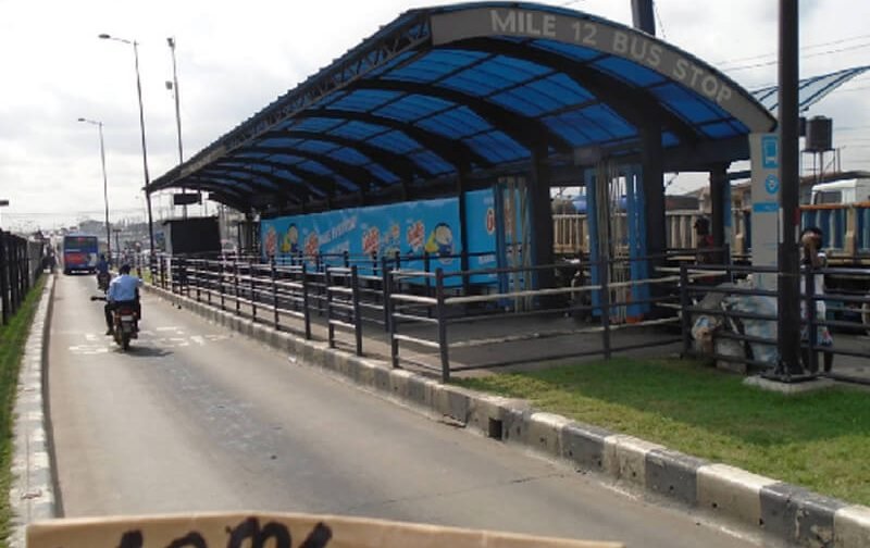 MILE 12 BUS STOP BUS SHELTER (WH)