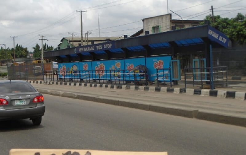 NEW GARAGE BUS STOP BUS SHELTER (WH)