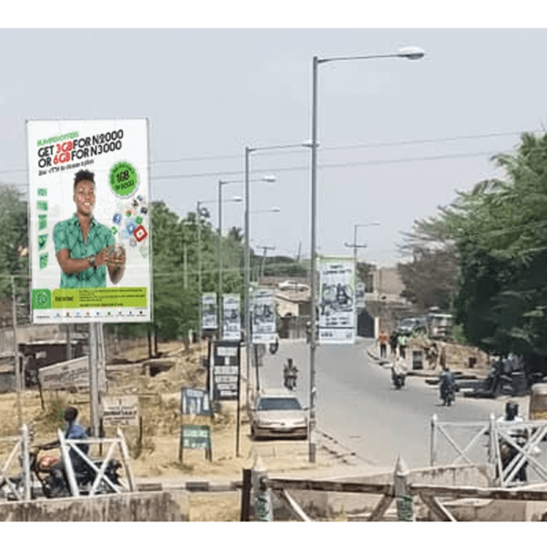 Portrait Board David Mark Road by Access Bank FTT EL-Amin School from CBN (NC)
