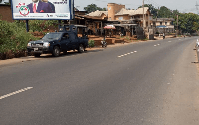 IHIALA OWERRI ROAD BY EZEGO JUNCTION FTF OWERRI TO ONITSHA.