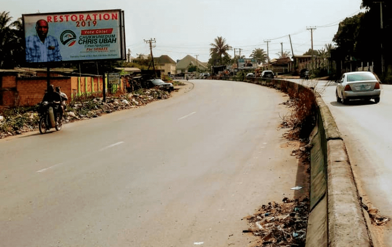 IHIALA OWERRI ROAD OPPOSITE URBAN PRIMARY SCHOOL FTF OWERRI.