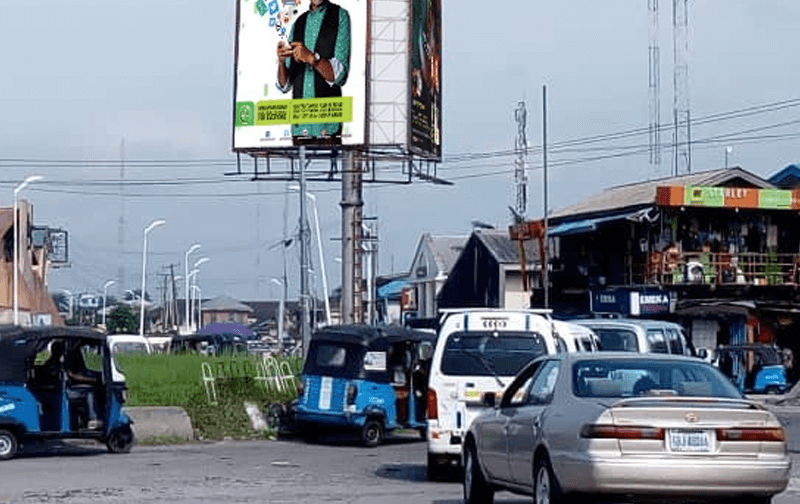 WARRI SAPELE ROAD OKERE ROUNDABOUT BY MAIN MARKET FTF SAPELE